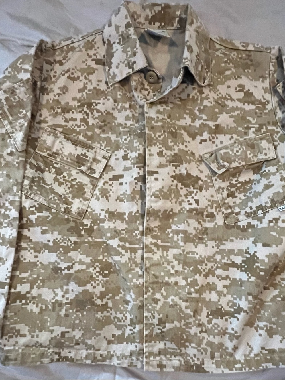 Trooper Kids Camo Long Sleeve Shirt  Size 12
